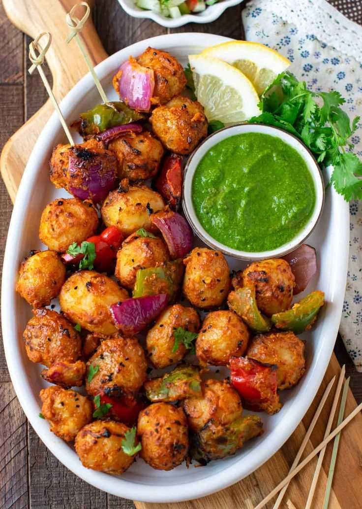 Achari Aloo Tikka